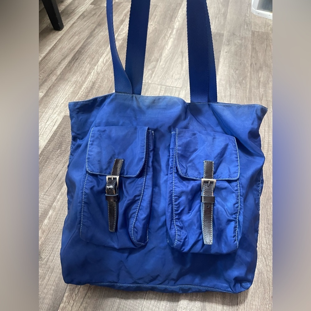 Prada Blue Shoulder Bag